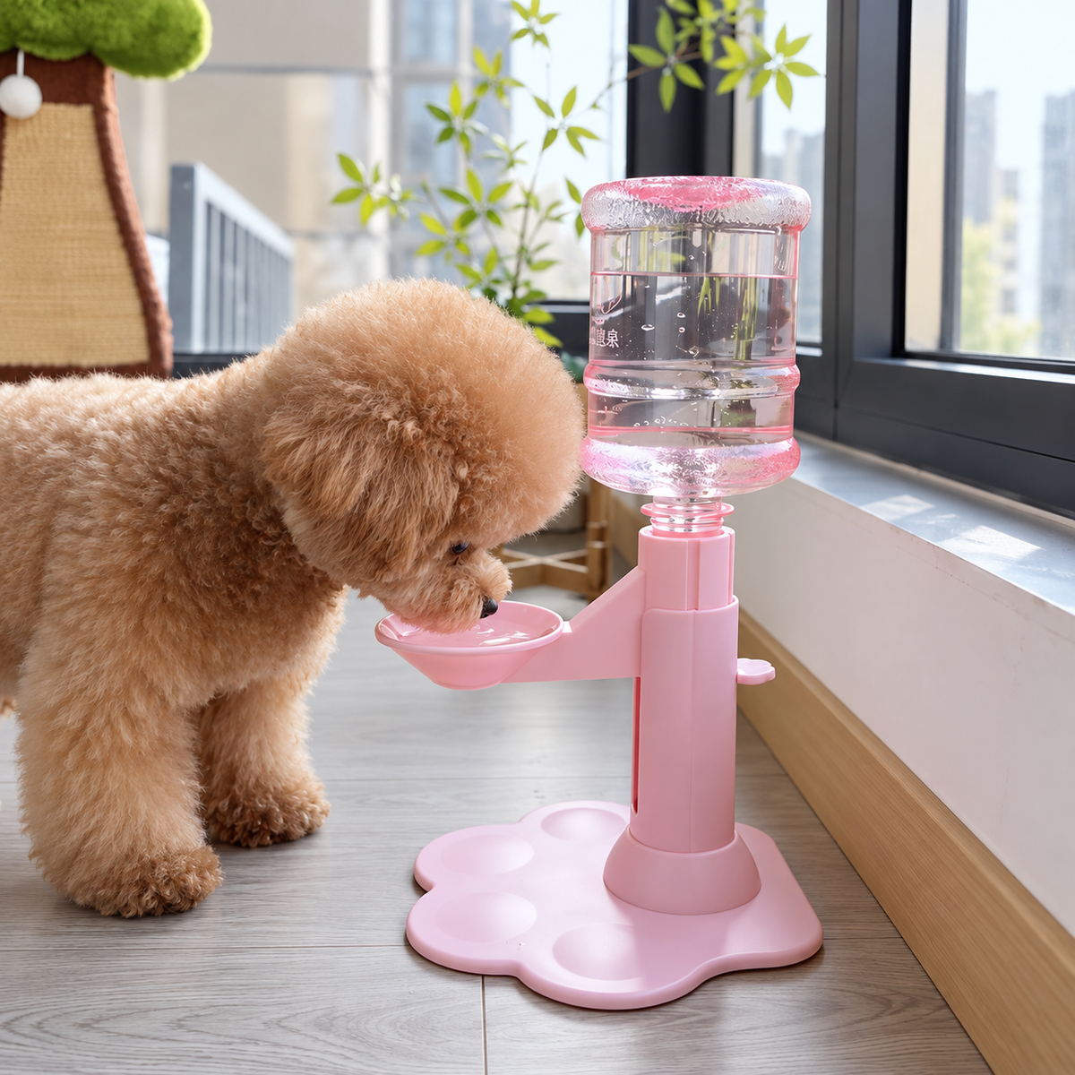 Self-Reffilling Pet Water Dispenser