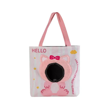 Head-Out Canvas Pet Crossbody Carrier