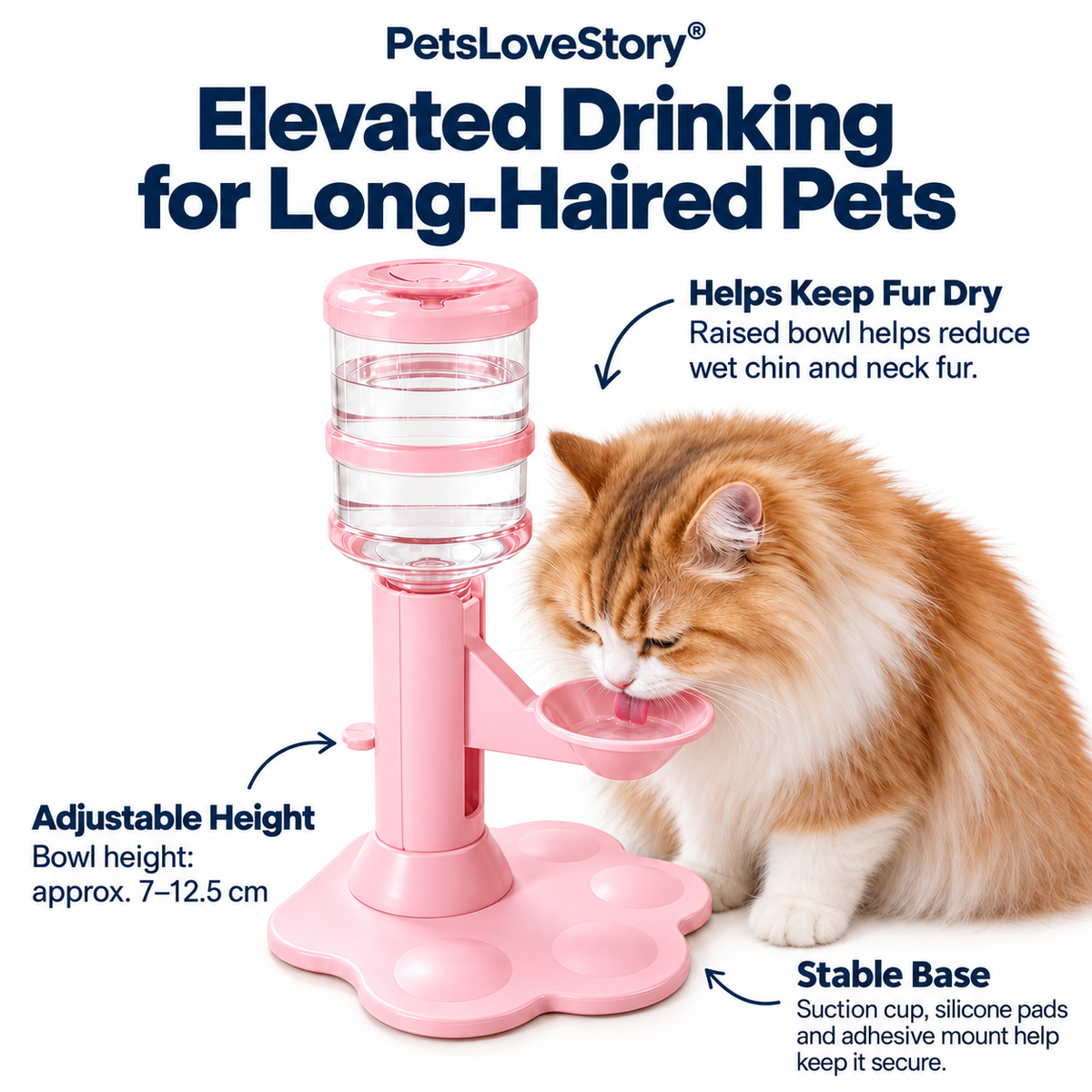 Self-Reffilling Pet Water Dispenser